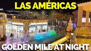 🔥 Las Américas Tenerife  Golden Mile Walking Tour 4K  Night Clubs amp Atmosphere [upl. by Moira]