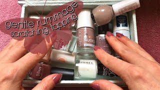 ASMR Nail Polish Rummage no talking [upl. by Lesley301]