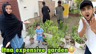 Finally garden bangaya hamara😍  Gardner ne hame loot liya 30000 ka banaya😳 [upl. by Sapers599]