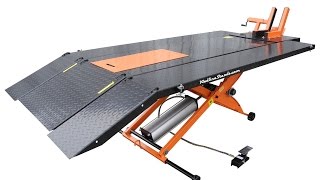 Redline MC1K Motorcycle ATV Lift Table [upl. by Hnad]