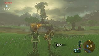 Zelda Breath of the Wild No Commentary 005 Dueling Peaks Shrines Dueling Peaks Stable [upl. by Yroggerg]