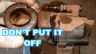 Dont Make This Mistake  Grinding Brakes Take care of it [upl. by Nolyak217]