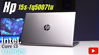 Hp15s intel Core i3 12Th laptop Unboxing amp Review ⚡⚡ [upl. by Bartlet]