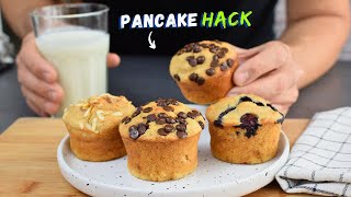 This healthy PANCAKE MUFFIN RECIPE is changing my mornings [upl. by Welsh]