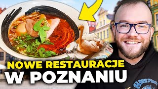 POZNAŃ NOWE RESTAURACJE i NAJLEPSZY RAMEN Jedzenie w Poznaniu kuchnia polska i kanapki kubańskie [upl. by Anderer]