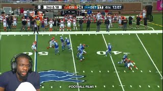 Reacting to the Most athletic NFL plays [upl. by Nyltac]