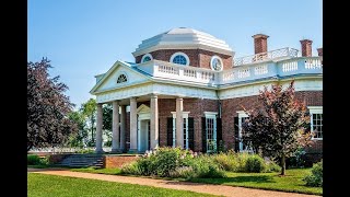 Monticello  Thomas Jeffersons Home Virginia USA [upl. by Casilda]