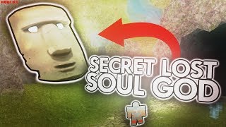 DEFEATING THE SECRET LOST SOUL GOD in BOOGA BOOGA ROBLOX [upl. by Soule]