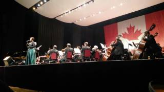 Hallelujah by the NAC Orchestra on Canada Day 150 [upl. by Etiuqram]