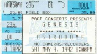 Genesis Live Driving The Last Spike  Astrodome Texas 1992 [upl. by Devonna597]