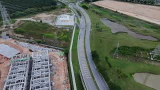 DJI Drone  The boring version  full  View of Rimbayu IJN Quayside and Tropica Aman [upl. by Wanyen58]