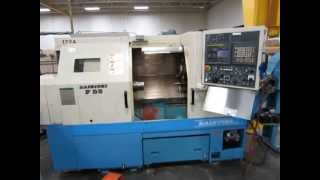 Dainichi F25 CNC Turning Center Lot 55  Online auction [upl. by Lynad]