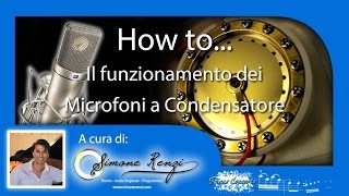 Funzionamento dei microfoni a condensatore  HOW TO by Pianoconcertoit [upl. by Akisey]