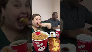 He thinks I’m crazy 😂 couples jollibee prank couplescomedy couplesgoals relationship [upl. by Lovich154]