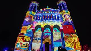 Fêtes des Lumières 2024 Fourviere Etienne Guiol [upl. by Htebaile]