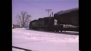 Barstow Sub Part I trains east of Barstow 1990s [upl. by Kirst]