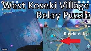 Relay Relay Puzzle At Koseki Village West Underground [upl. by Anivlis]