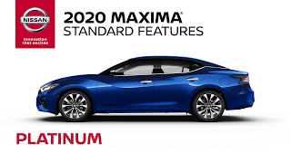 2020 Nissan Maxima Platinum Walkaround amp Review [upl. by Neneek344]