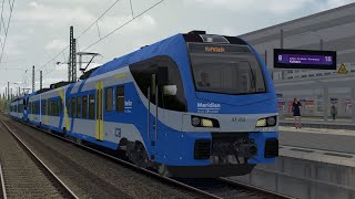 LETS PLAY Train Simulator 2021  Meridian Stadler Flirt 3 nach Rosenheim  München Rosenheim V2 [upl. by Semela875]