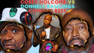 Corey Holcomb Vs Donnell Rawlings Comedic Beef ClubShayShay NightcapShow CoreyHolcomb5150Land [upl. by Kirstin]