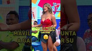 Mávila Huertas le pidió a Gabriela Serpa el dato de su cirujano 🤭 JBenATV JBJorgeBenavides Humor [upl. by Suolkcin648]