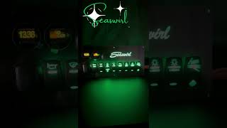 Seaswirl custom panel in green [upl. by Ursuline]