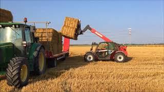 PRESSATURA PAGLIA 2K18 con JD7810NH BB 960 [upl. by Rego]