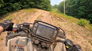 2023 Polaris Sportsman 570 Ride Command  POV Test Ride [upl. by Carena]