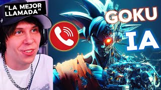 🔴RUBIUS REACCIONA A LA IA GOKU 🤖 [upl. by Waddington]