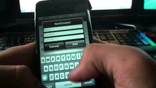 NewContact  Ajouter rapidement un nouveau contact sur votre iTouch  iPhone [upl. by Ceporah757]