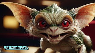 GREMLINS reimagined  AI Generated  by AIMade Art [upl. by Averi]