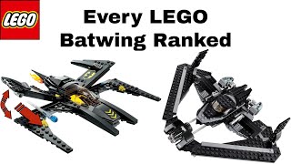 Every LEGO Batwing Ranked 20062019 [upl. by Ahsiatal]