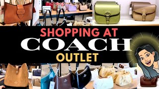 💓💓SHOPPING AT COACH OUTLET💓🛍 Whats NEW at Coach Coach Addicts Coach Handbags [upl. by Maryly366]