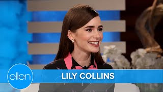 Lily Collins Spent Her Honeymoon in a Swedish Treehouse with No Plumbing [upl. by Mahon934]