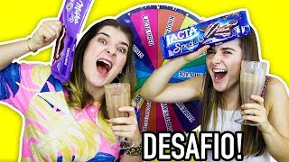 MILKSHAKE MALUCO COM ROLETA😱🍫🥤 DESAFIO [upl. by Netsrik]