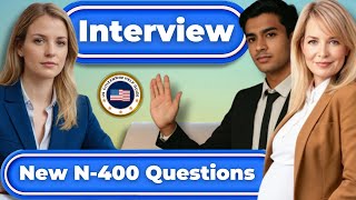 2024 US Citizenship Interview New N400 Questions Naturalization Ciudadanía Americana 2024 N 400 [upl. by Sivat463]