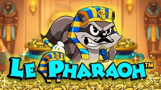 РЕКОРДНЫЙ ЗАНОС В LE PHARAOH НА X 3 СБОРА И КУЧА КЛЕВЕРОВ ОКУПИЛСЯ С ЛОУ БАЛАНСА В ЛЕ ФАРАОН [upl. by Bonina223]