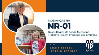 NR01 Novas Regras de Saúde Mental no Trabalho Que Podem Impactar Sua Empresa [upl. by Orvan]