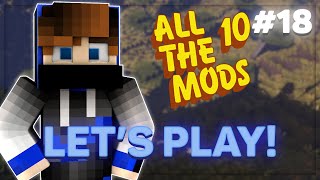 All The Mods 10 ATM10  Episode 18  Applied Energistics 2 Automated Crafting [upl. by Aciretnahs]