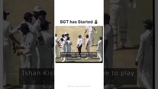 BGT has started Ishan kishan fight with umpire Ind vs Aus short viral BGT coldvibes [upl. by Ehsrop639]