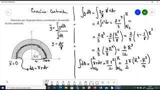 Forças distribuídas  Centroide Mecânica I [upl. by Alaikim247]