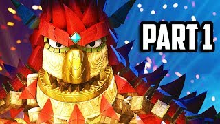 Knack 2 Gameplay Walkthrough Part 1  1 HOURS  Chapter 1 and Chapter 2 PS4 PRO 60fps [upl. by Anorahs]