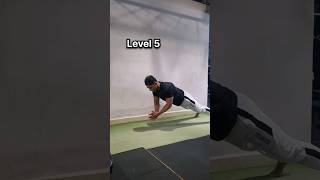 quot💪 PushUp Levels 16 From Beginner to Beast Mode 🔥 youtubeshorts shortvideo pushupvariations [upl. by Retse320]