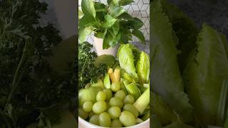 Refreshing green juice recipe recipeshorts [upl. by Iorgos769]