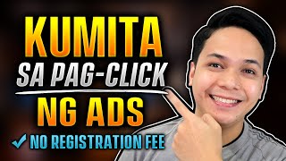 PAANO KUMITA NG PERA ONLINE SA PAG CLICK LANG NG ADS [upl. by Oisangi480]