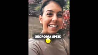 Ronaldo Shows Speed Front Of Georgina ⚡🔥 [upl. by Alihs]