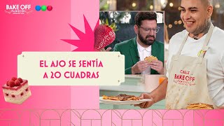 Callejero Fino espantó al jurado con sus fosforitos repletos de ajo  Bake Off Famosos [upl. by Lancey]