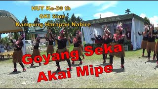 Goyang Akai Mipe Ibu2 PW GKI SION di HUT ke 50 [upl. by Saiasi]