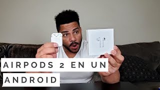 Así son los Apple Airpods 2 En Android [upl. by Enar440]