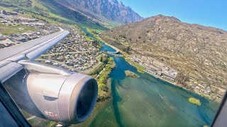 Stunning takeoff from Queenstown Airport [upl. by Mogerly]